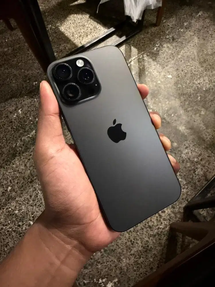 iPhone 16 Pro Max 256GB – Space Black | Mulus Like New