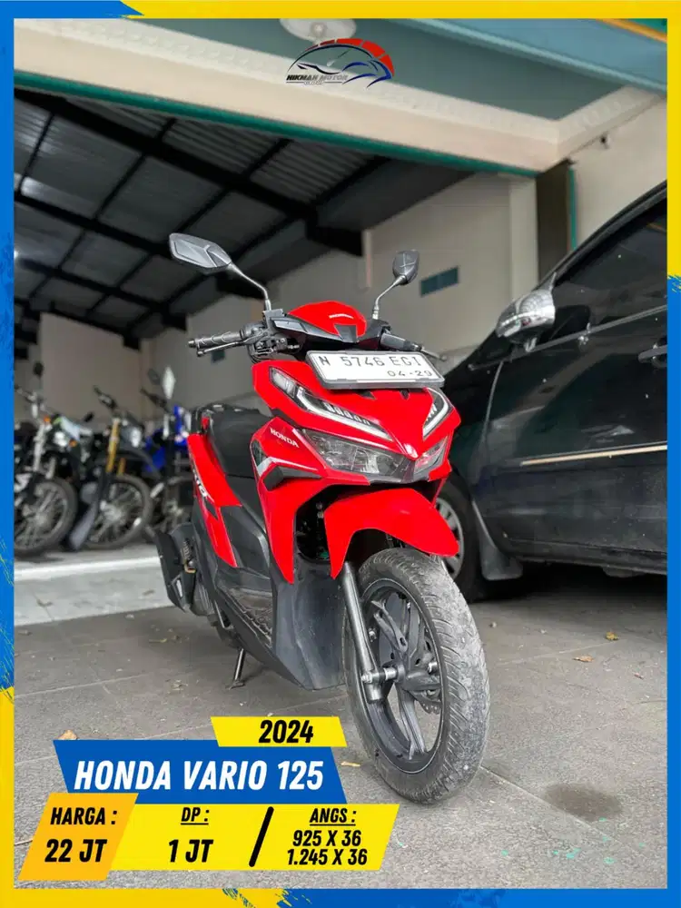 HONDA VARIO 125 2024 NEGO TIPIS BOLOH HIKMAH MOTOR KEPUH MALANG