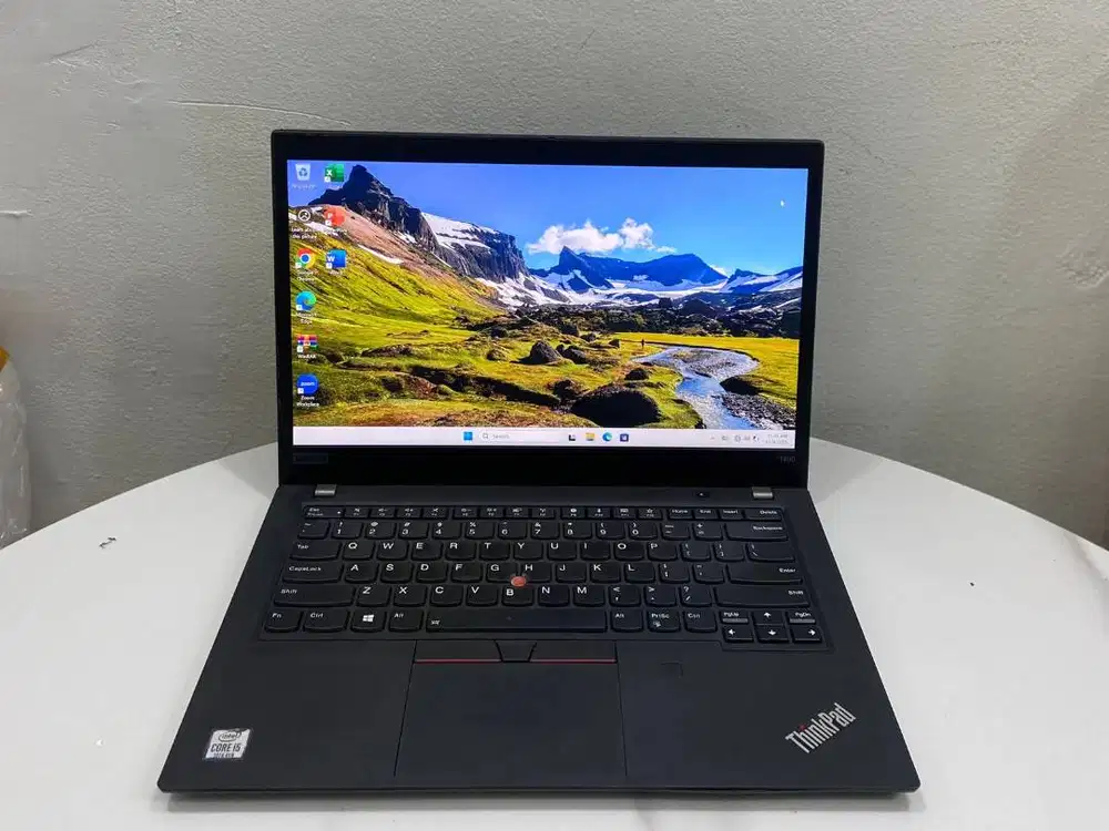 JUAL LAPTOP LENOVO ThinkPad T490 CORE i5 RAM 8GB/SSD 256GB DL-EC