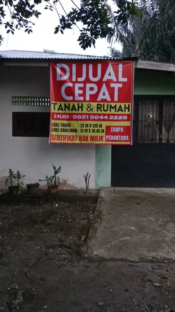 Dijual Cepat | Rumah Bebas Banjir