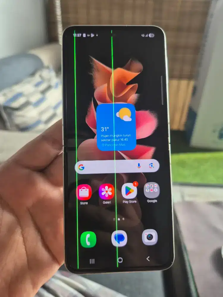 Samsung z flip 3 5g 8/256 resmi sein