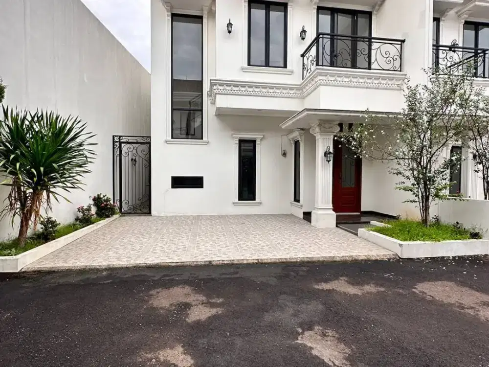 Dijual Rumah Baru Dalam Cluster Bergaya American Klasik Di Pondok Gede