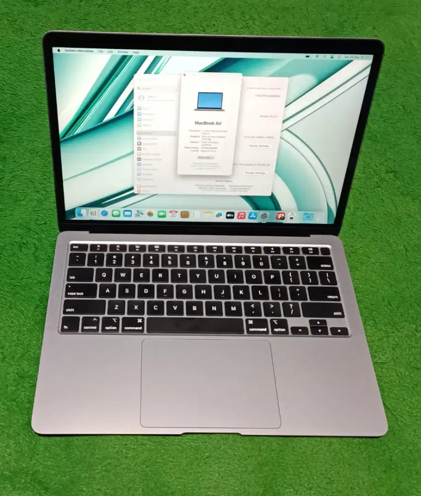 Apple Macbook Air 2020 Intel i3 8/256 Grey Murah