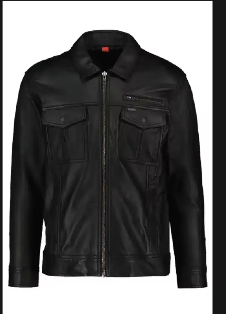 Jaket kulit asli cardinal baru