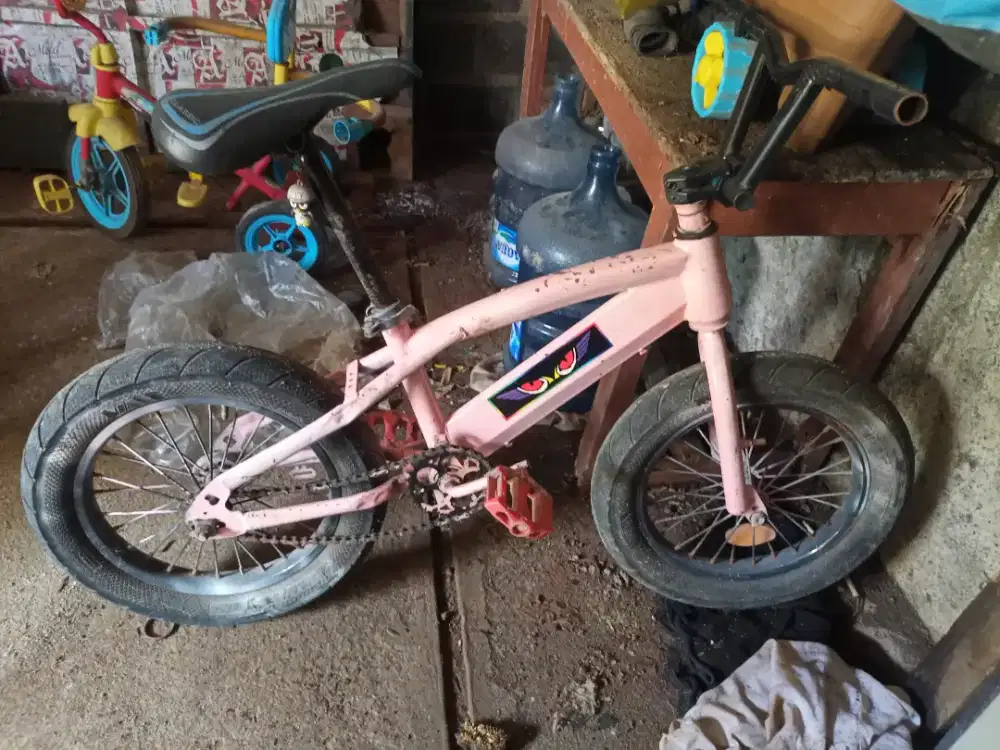 Sepeda Anak warna pink