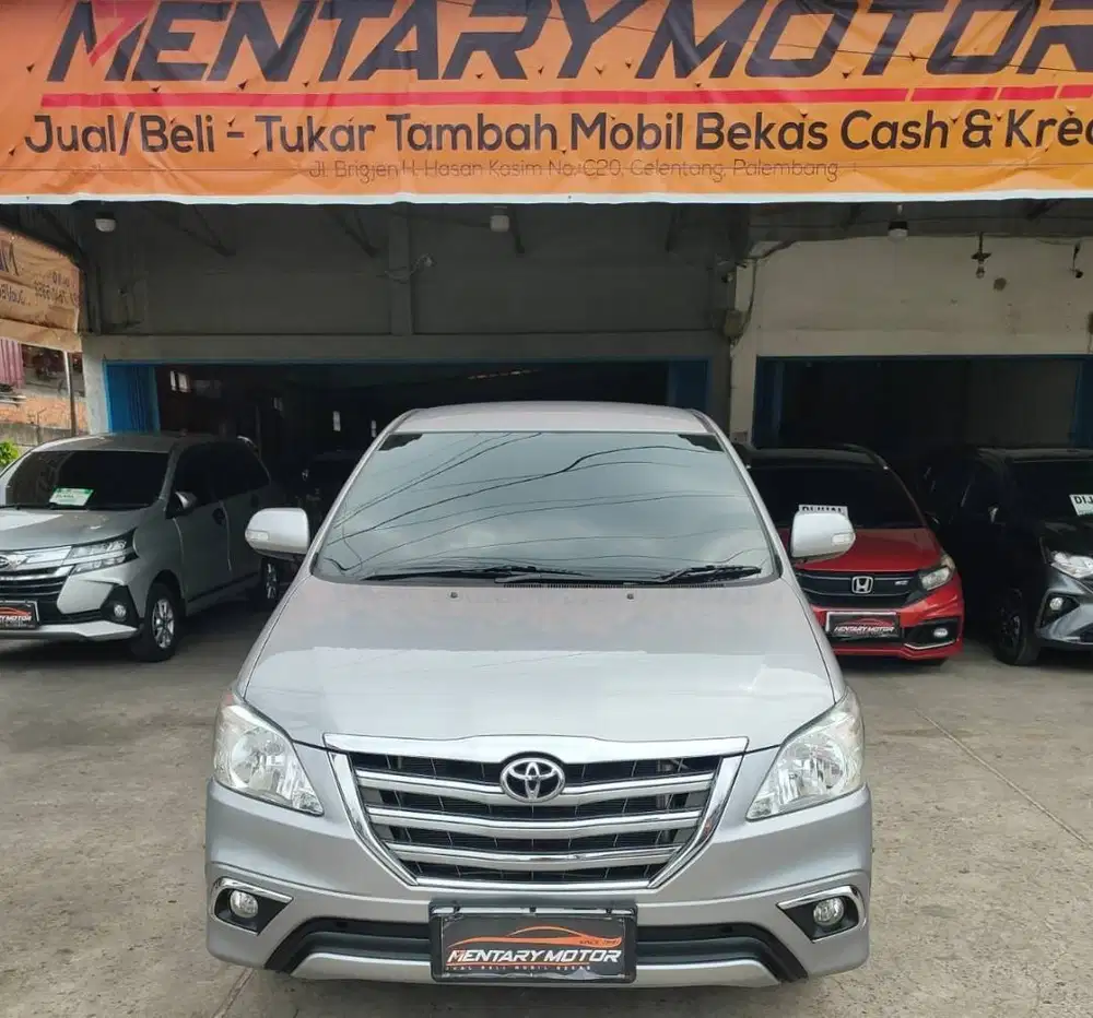 Grand Innova V Automatic Silver Tahun 2015 Terawat Murah Baru #reborn