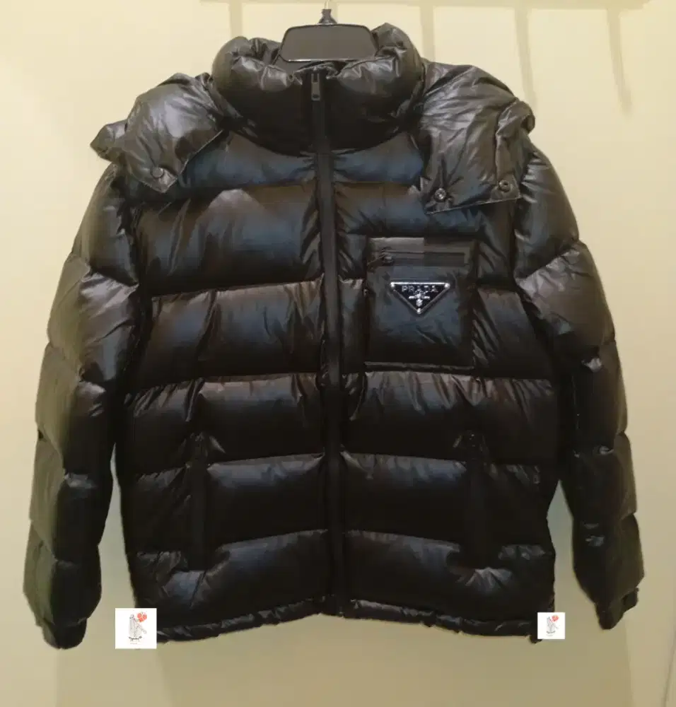 PRADA DOWN JACKET BLACK MAN