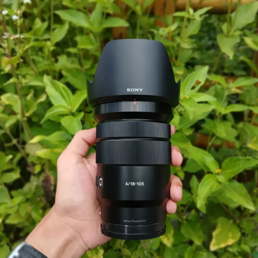 SONY E 18-105MM F4 BLACK LIKE NEW FULLSETBOX