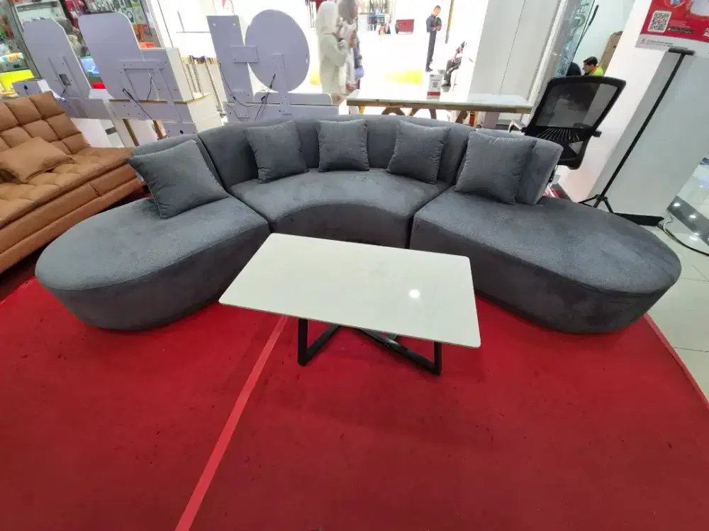 SOFA RUANG KELUARGA PROMO CREDIT BUNGA 0% FREE 1KALI CICILAN