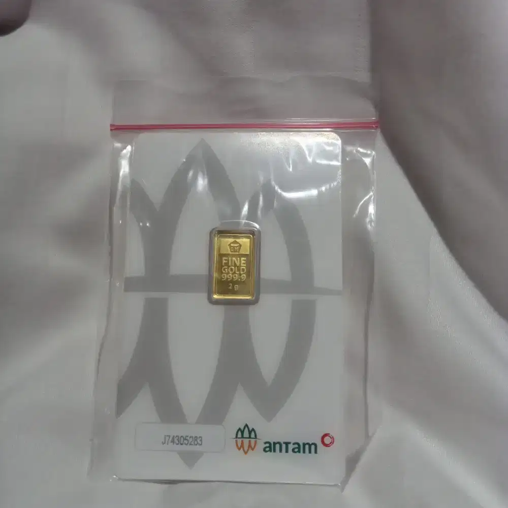 Emas ANTAM 2gr 2025 asli original bersurat pegadaian