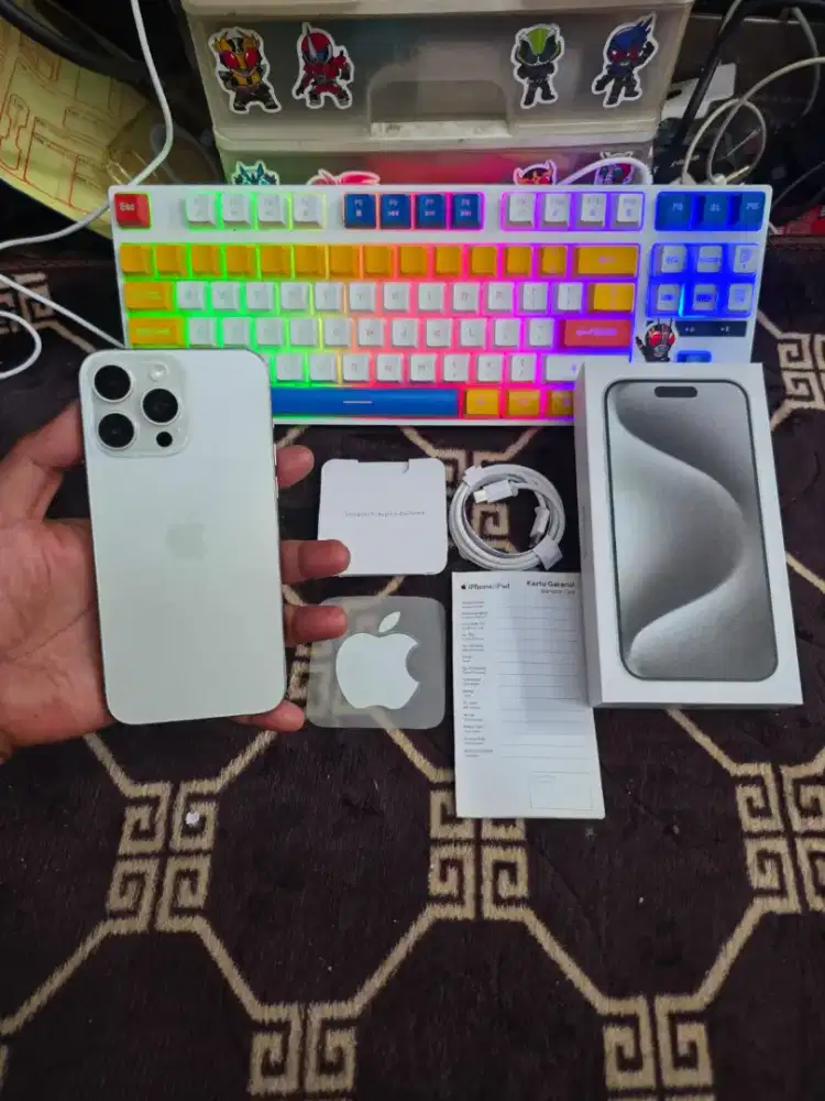 iPhone 15 Pro Max 512Gb iBox Mulus Normal Bisa TT