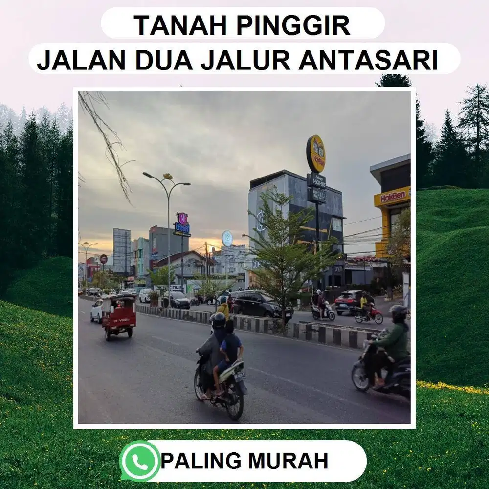 Tanah Strategis Dijual di Antasari, Bandar Lampung