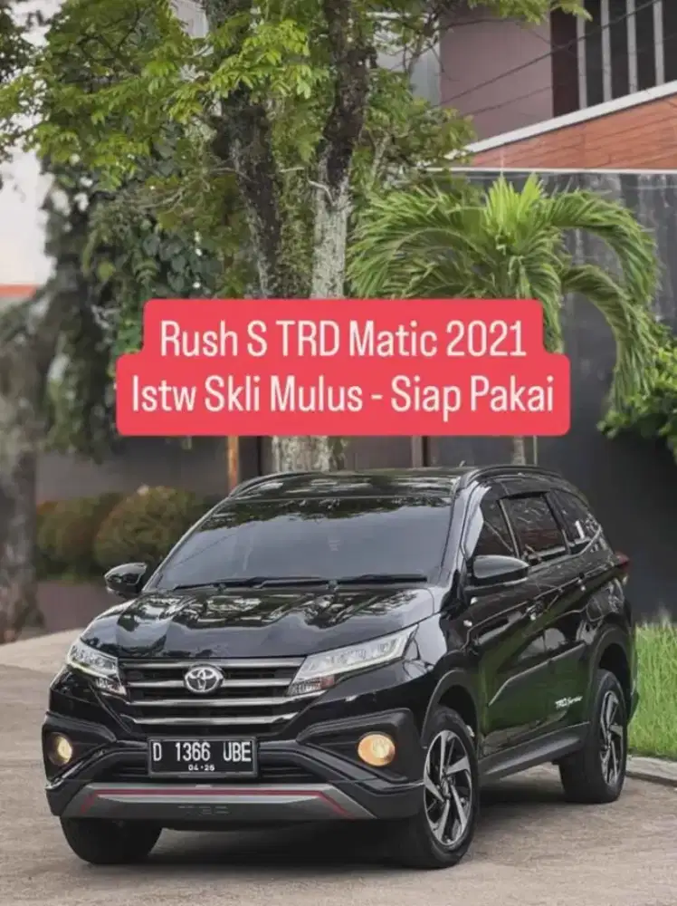 Rush S TRD Matic 2021 Istw Skli
- Knds Istw Skli Mulus