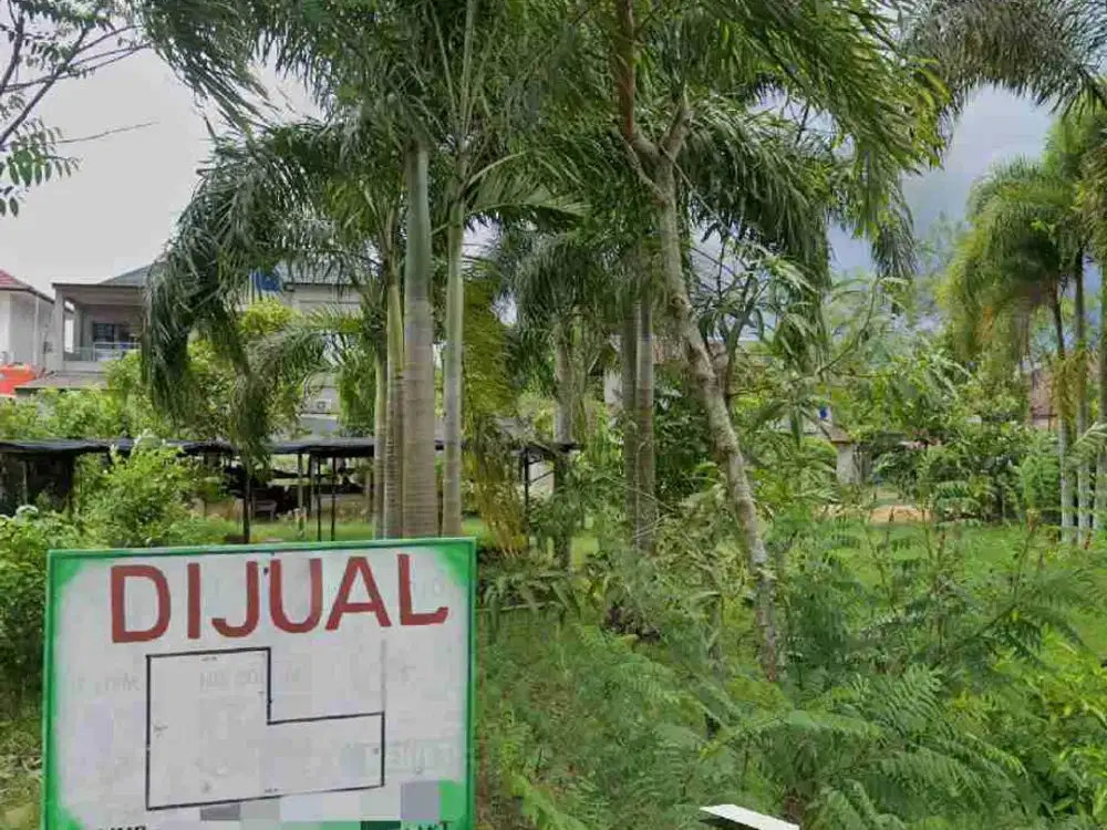 Tanah luas strategis & bebas banjir di kota Pontianak, Jl, Wonoyoso