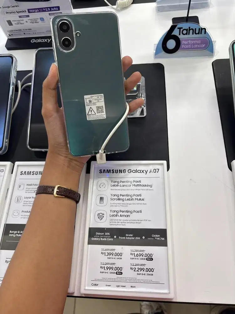 CICILAN SAMSUNG A07 DENGAN HOMECREDIT