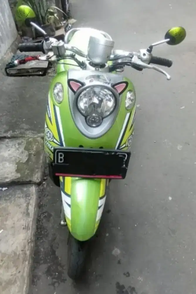 Yamaha Fino Hijau