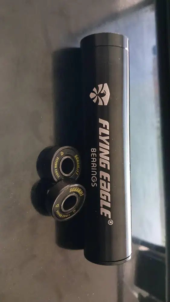 16 Bearing Inline Skate / Sepatu Roda Scramjet Ceramic Flying Eagle