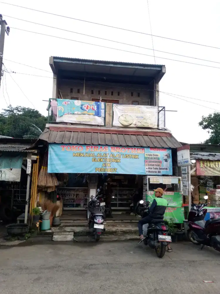 RUKO 2 LANTAI cocok untuk usaha dan investasi