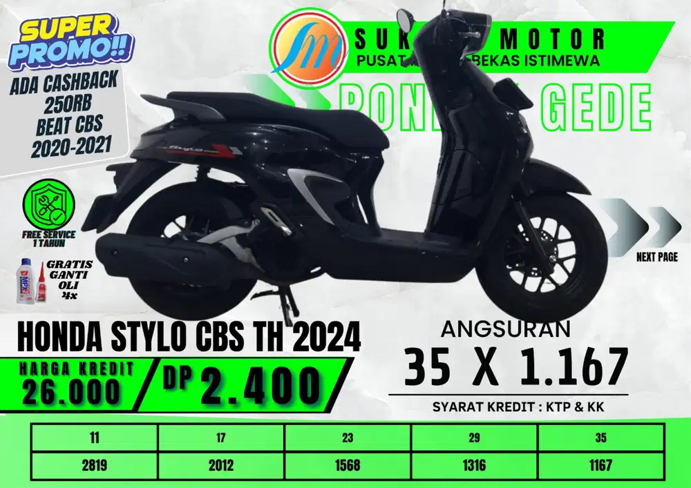 Promo STYLO DP MURAH PROSES CEPAT CEK DESKRIPSI YA OM