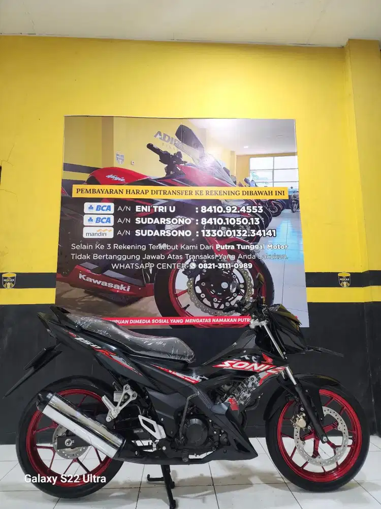 SONIC 150 TAHUN 2021(PUTRA TUNGGAL MOTOR)