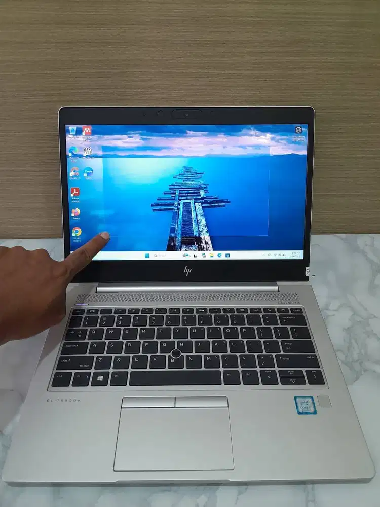 HP Elitebook 830 G6, Core i7 gen8, Ram 16GB, SSD 512GB, Layar 13,3in
