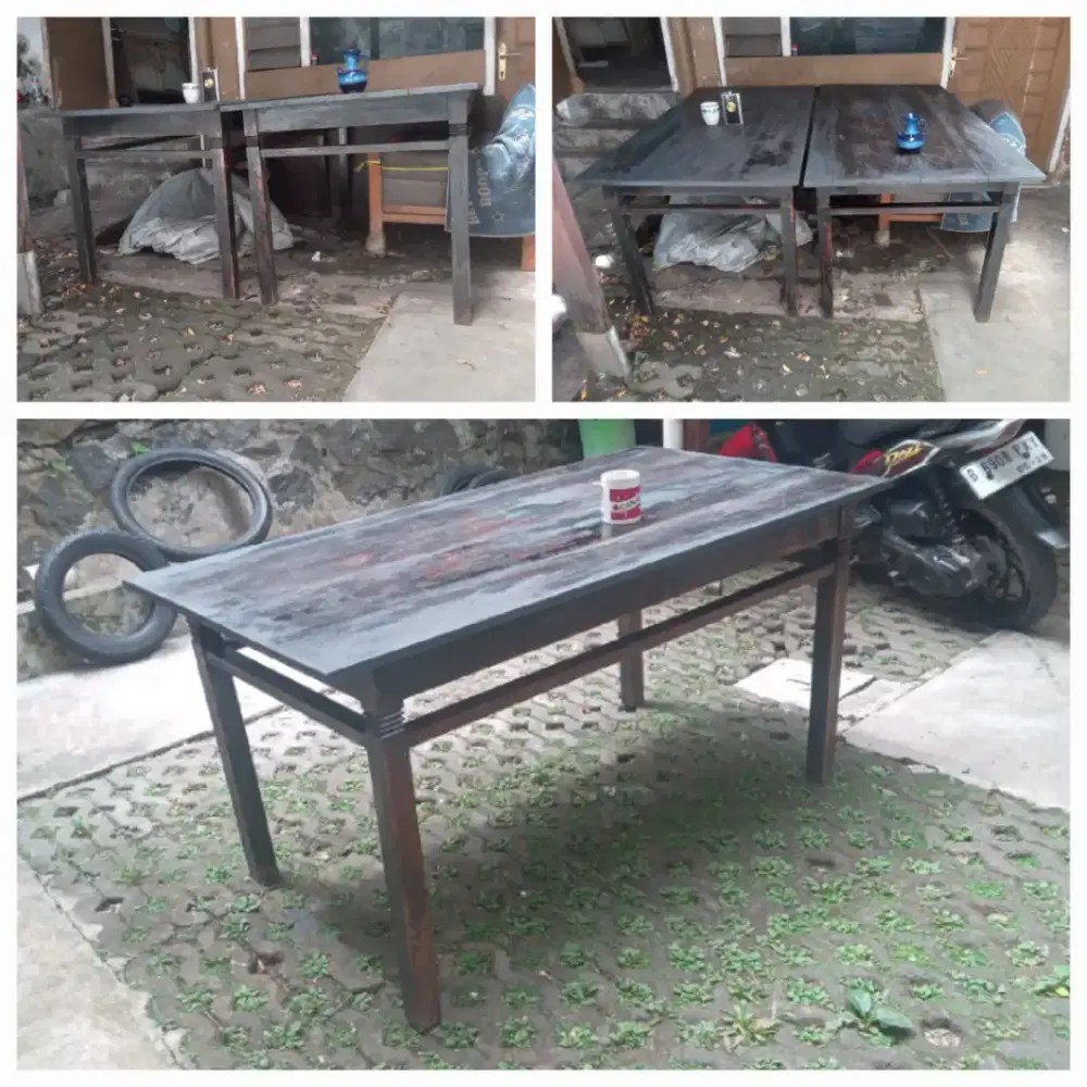 Meja Jati Resto Multi Fungsi Kokoh