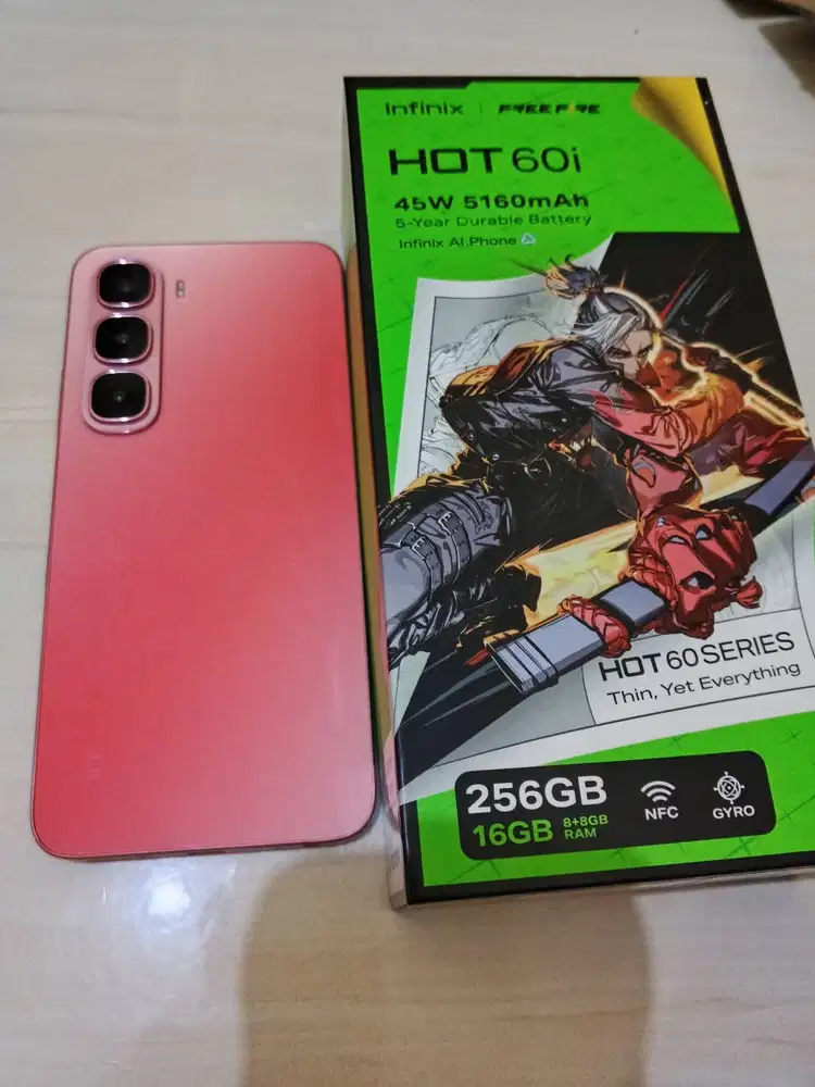 infinix hot 60i 8/256 GB