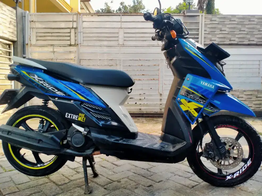 Yamaha X-Ride lengkap motor sehat walafiat keterangan detail dibawah
