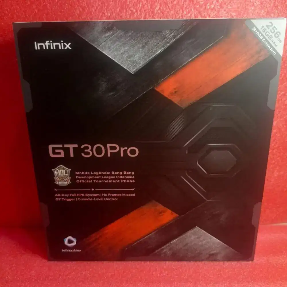 Promo INFINIX GIFTBOX GT 30 PRO DARKFLARE 8/256 NEW SEGEl