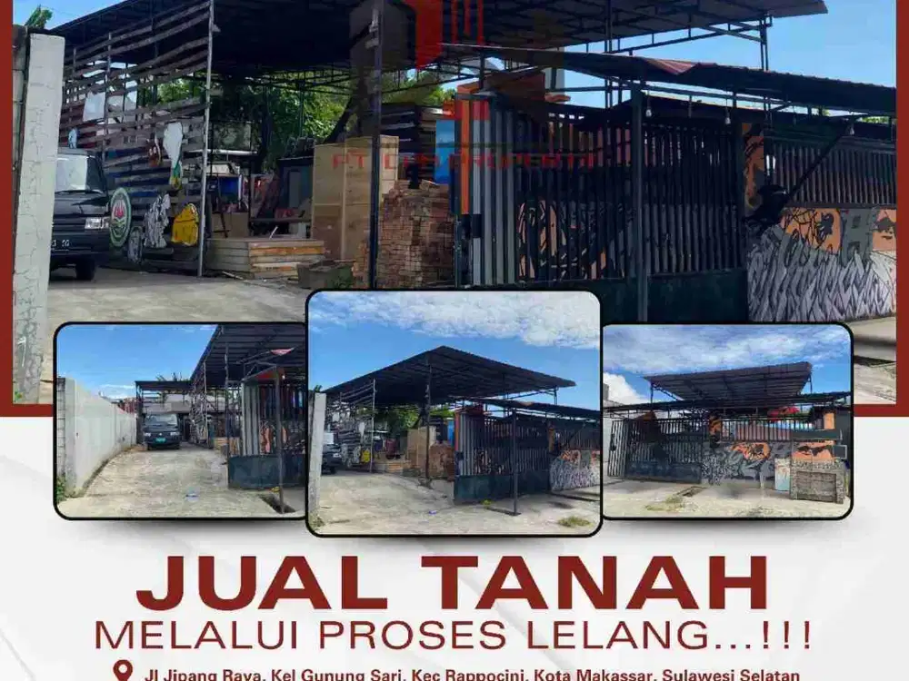 Tanah Di Jl Jipang Raya Tengah Kota Makassar