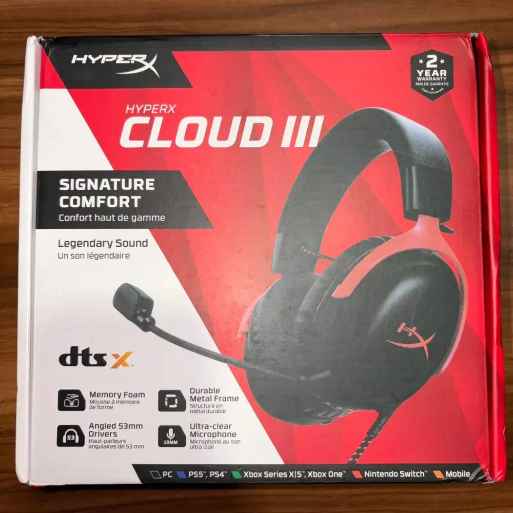 Headset Gaming Hyperx Cloud 3