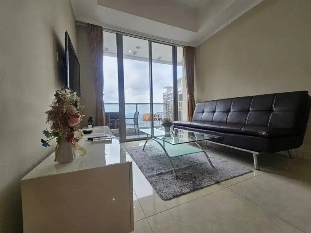 Terhubung Hublife Mall TA, Disewakan 2BR Condominium Taman Anggrek Residences Furnised, Jalan Kaki Ke APL Tower & Central Park