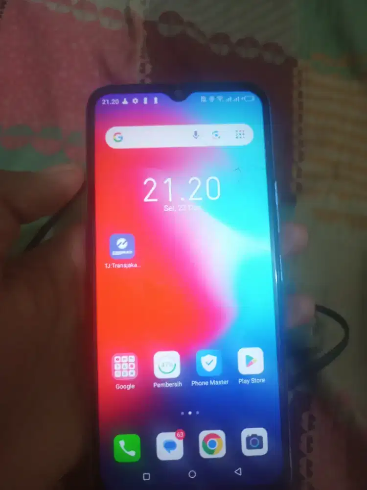 Itel vision 1 ram 2 32 retak sedikit ga ngaruh