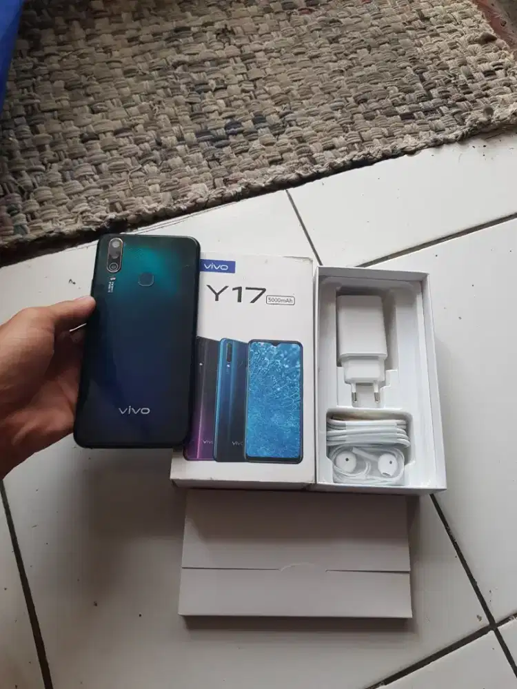 Vivo Y17 baterai 5000Mah Fullset
