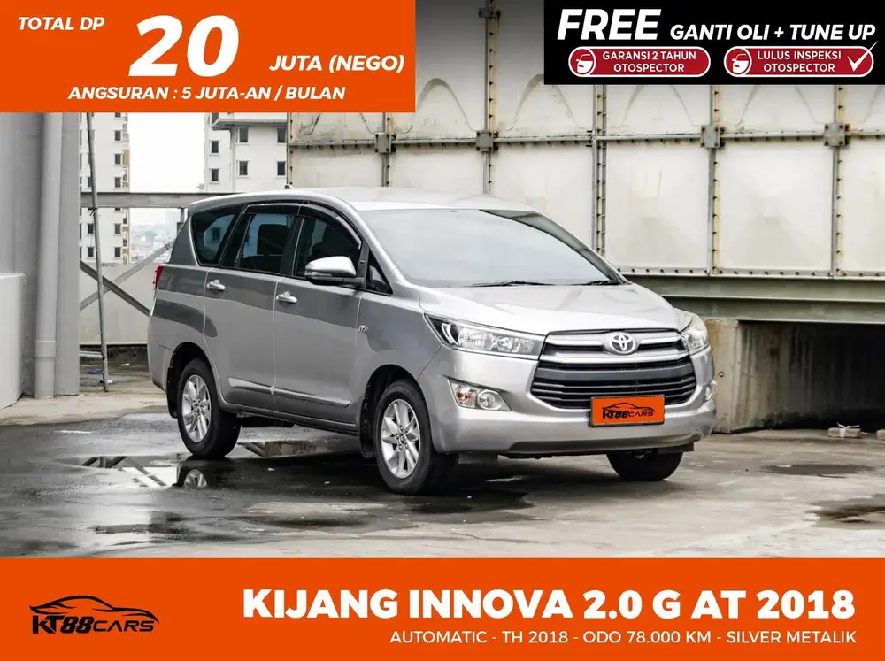 Dp 20jt (Bergaransi) INNOVA 2.0 G AT 2018