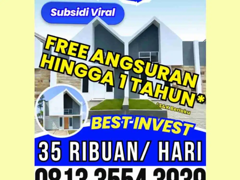 perumahan subsidi mojokerto terlaris garden mansion