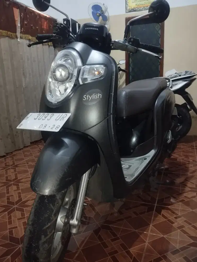Motor honda scoopy 2018