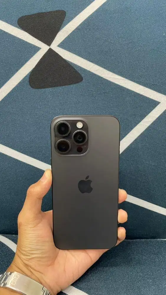 Iphone 15 Promax 256gb ex ibox black titanium