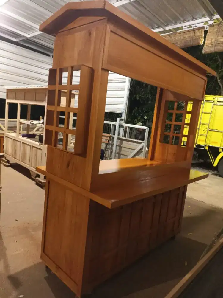 Gerobak Angkringan Bakso Mie Ayam PeceL Bubur Sate Martabak Ronde dlL