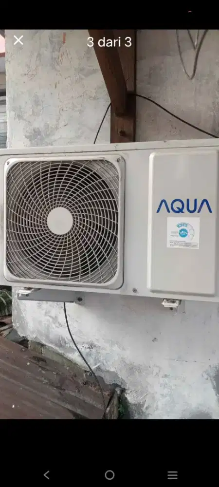 Jual AC Aqua 1 pk mulus no minus DINGIN MENGGIGILLLL