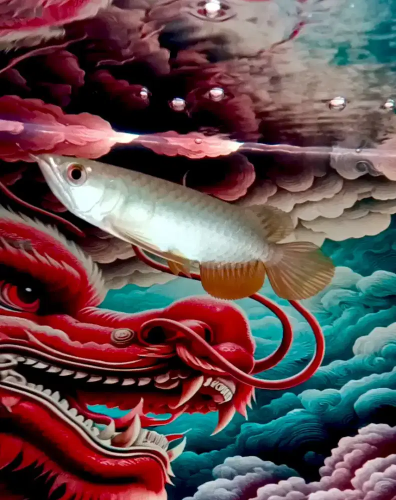 Ikan arwana golden red