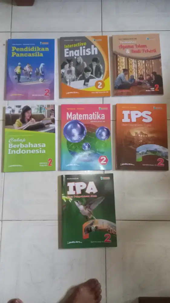 Buku paket kelas VIII
