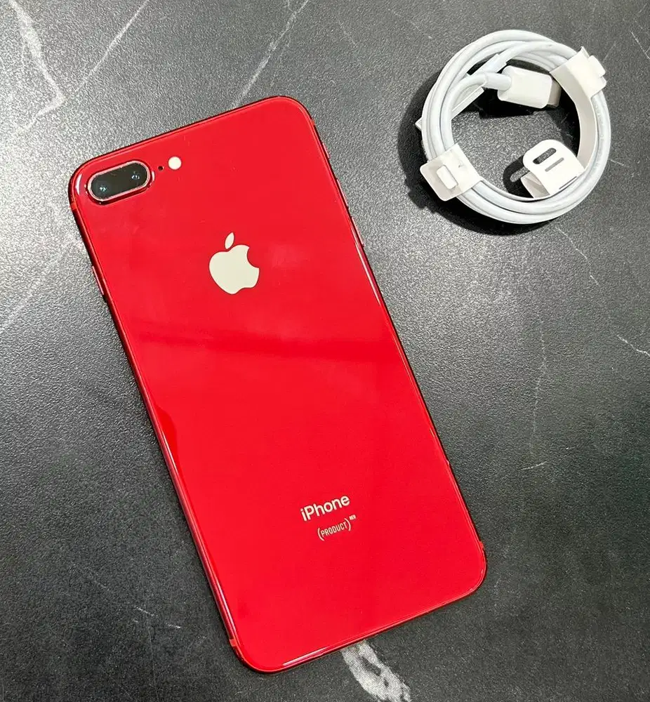 Iphone 8Plus 64gb red garansi ibox normal
