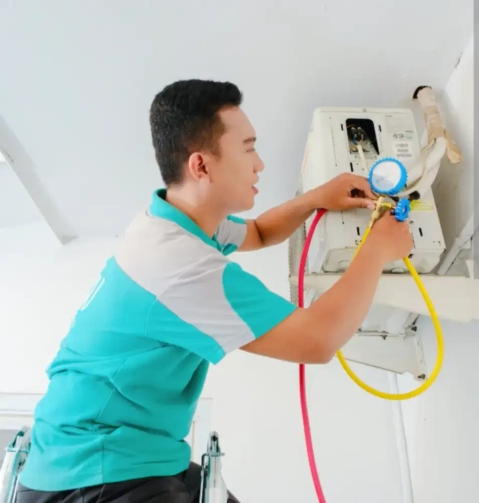 Cuci AC , Service , Instalasi AC , 24 jam Bergaransi