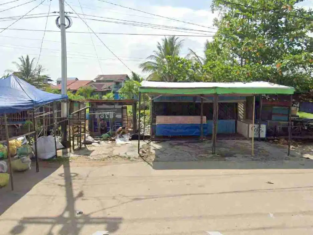 Tanah luas tepi jalan raya,Pontianak Barat, Jl. Kom Yos Sudarso