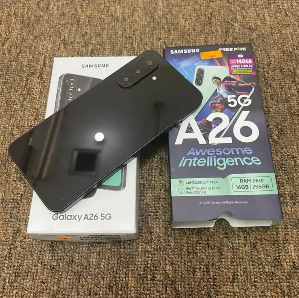 SAMSUNG A26 5G RAM 8/256 BARU 2 MINGGU