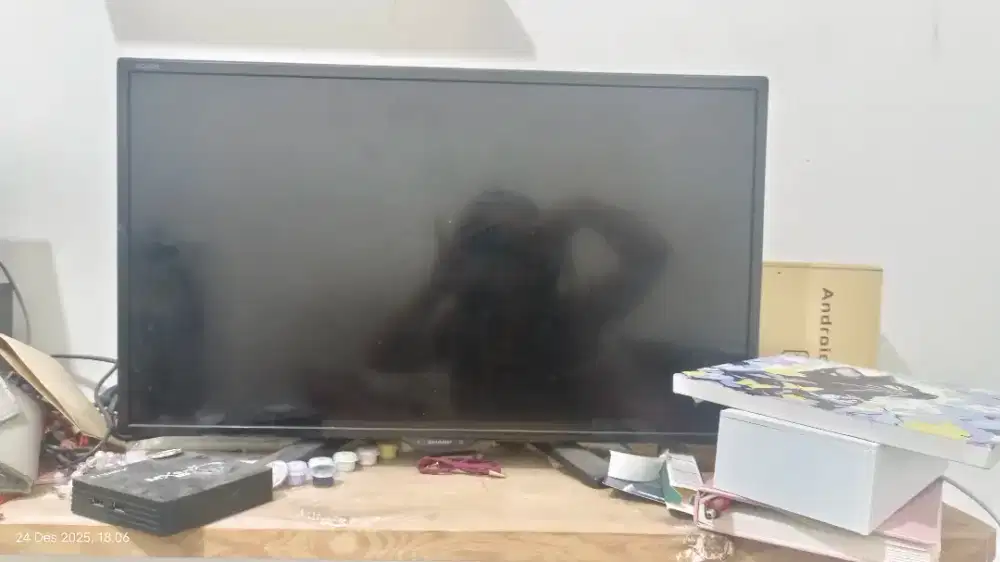 Jual TV SHARP AQUOS 24 INCH free setopbox