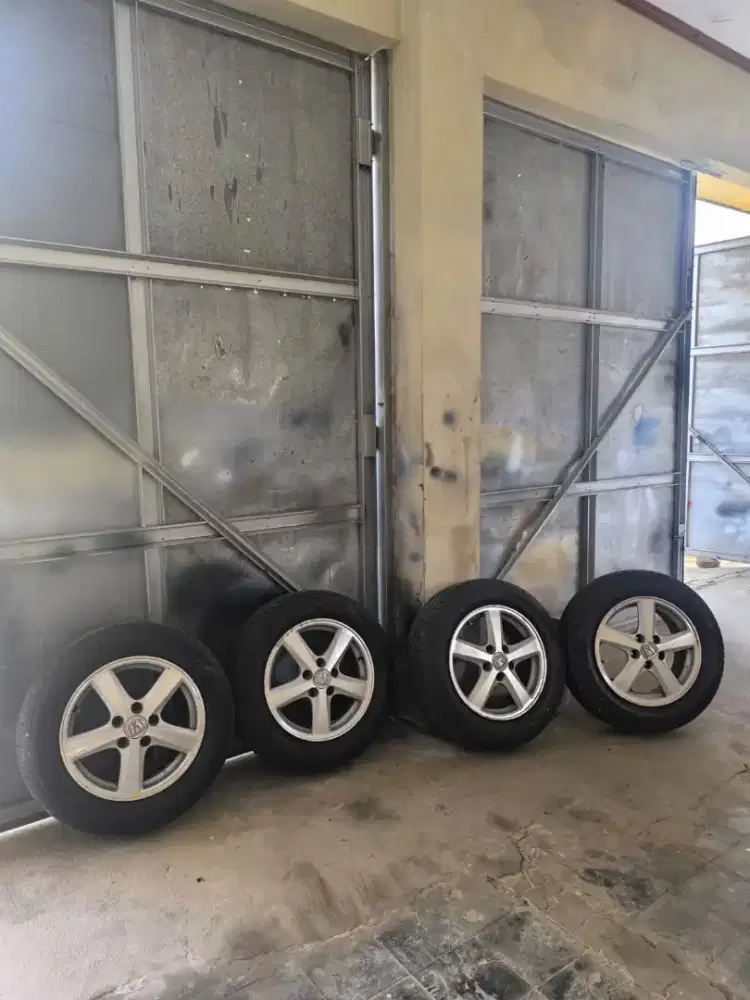 Velg R16 Oem Accord cm5 Ban Dunlop Enasave  like new