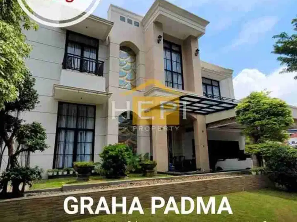 Rumah Mewah Furnished Siap Huni Cluster Graha Padma