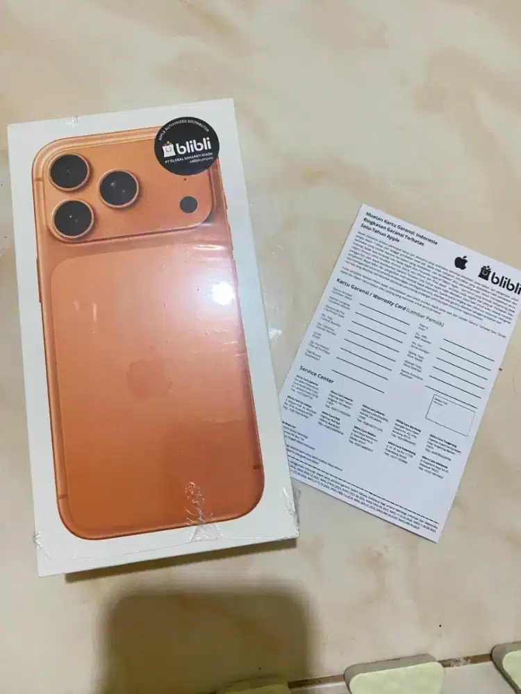 Iphone 17 Pro Cosmic Orange 256 gb